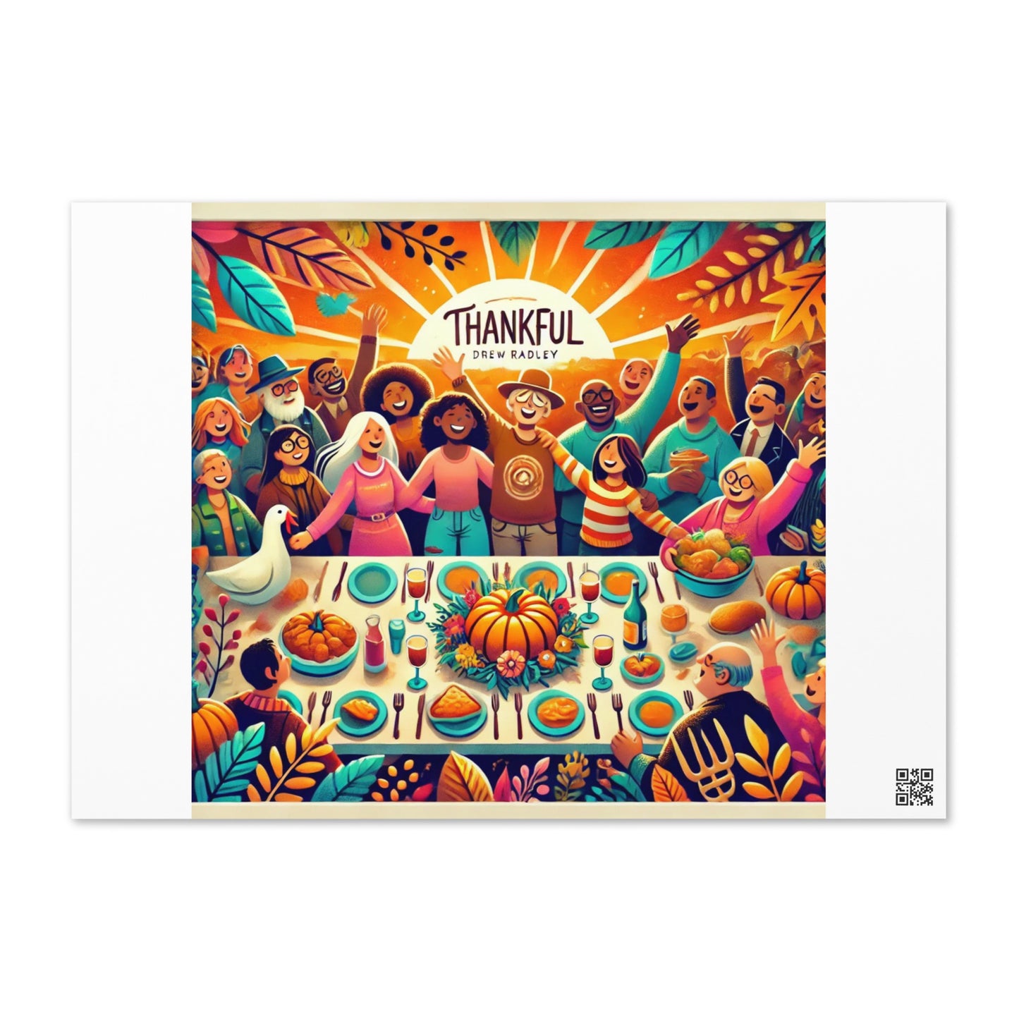 Thankful Interlude Greeting Card