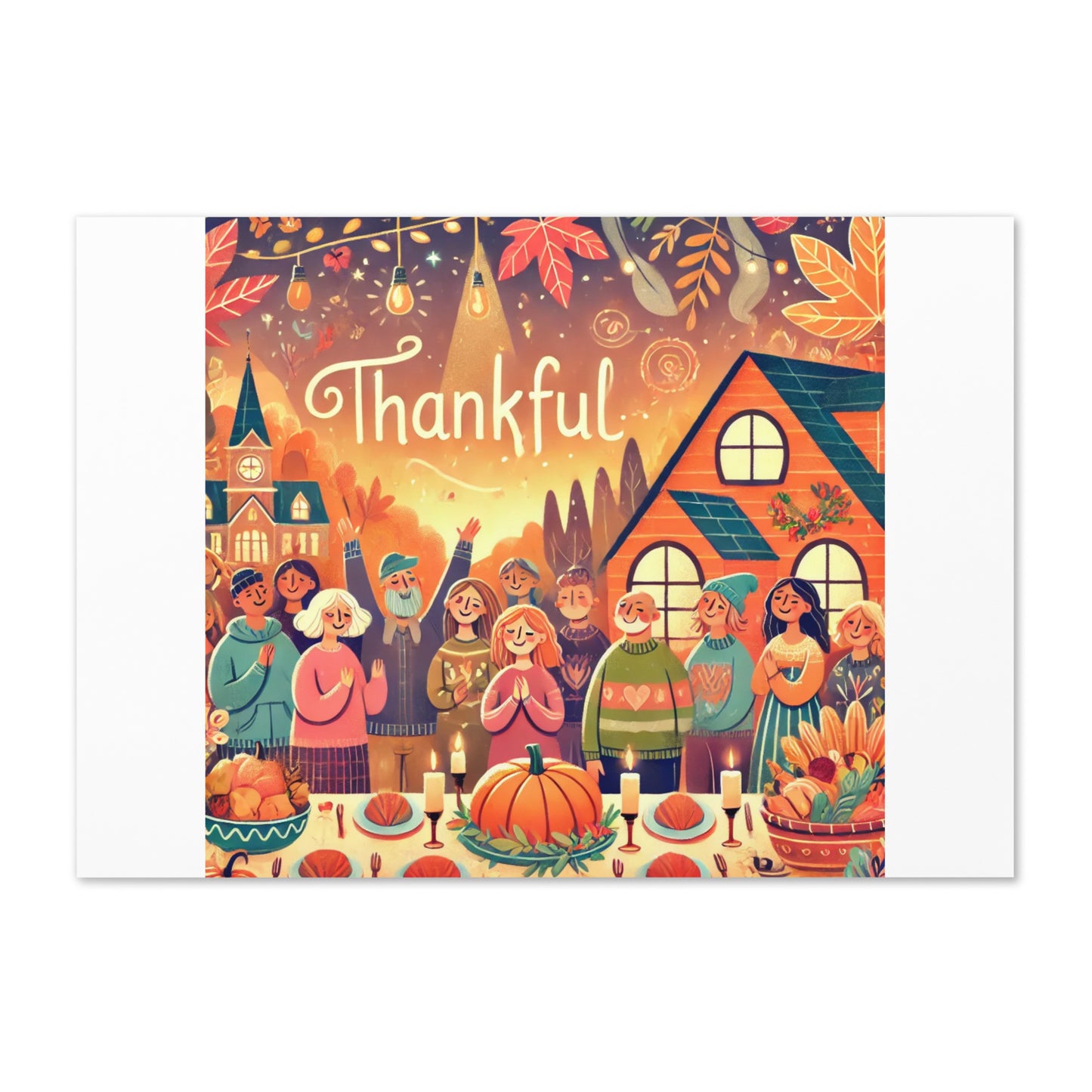 Thankful Interlude Greeting Card