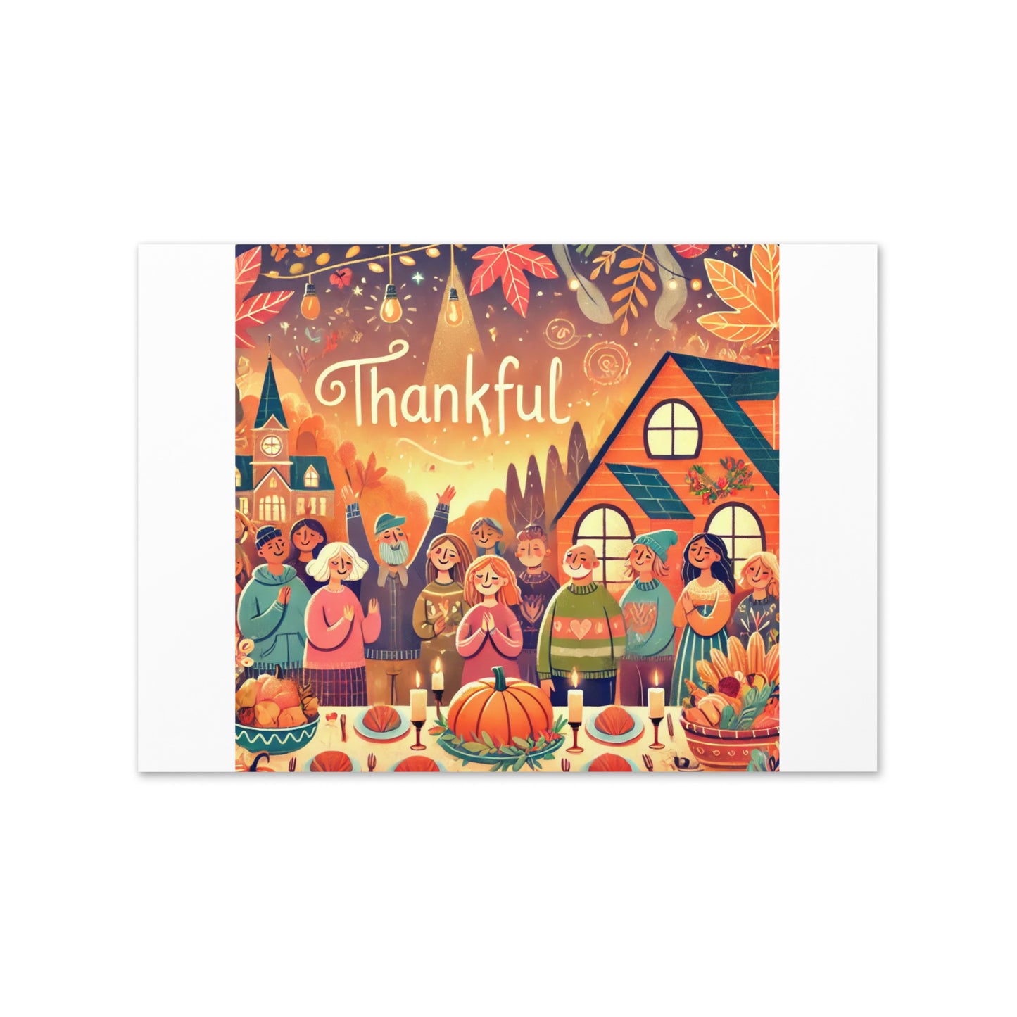 Thankful Interlude Greeting Card