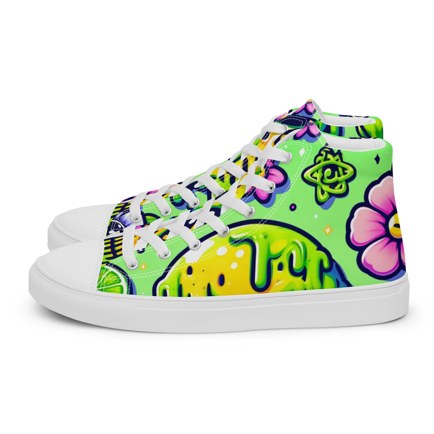 Andy Sama Men’s High Top Canvas Shoes