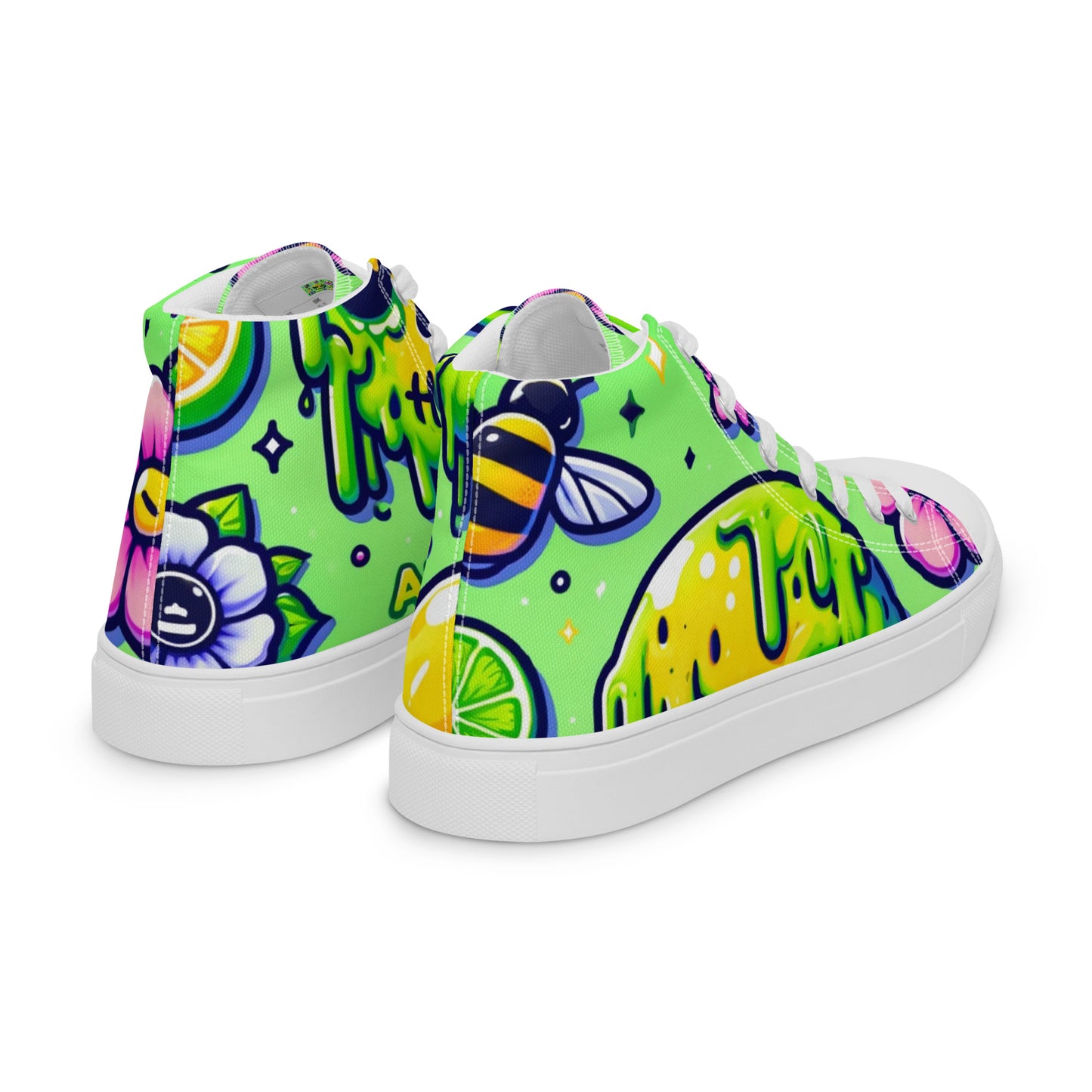 Andy Sama Men’s High Top Canvas Shoes
