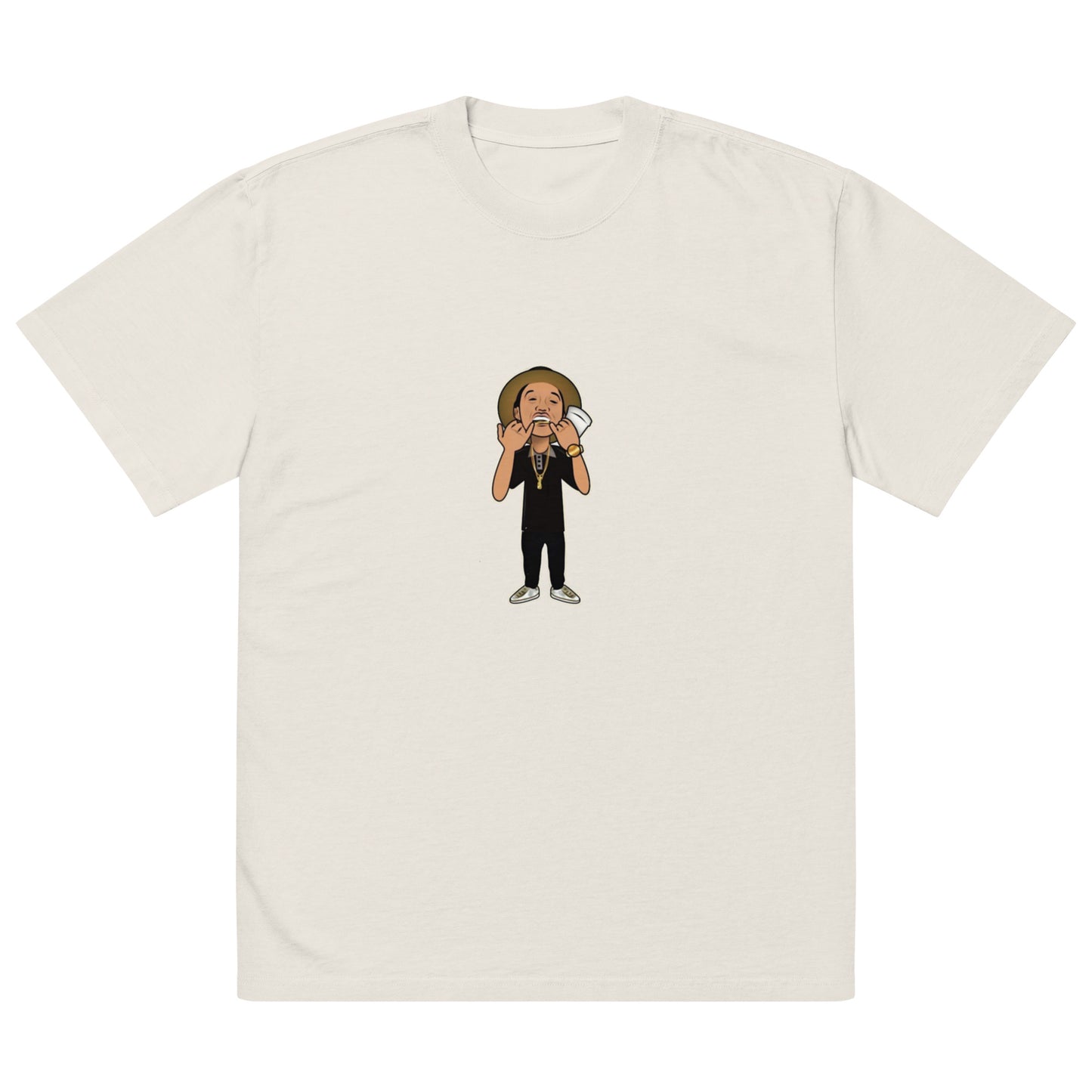23 & Bee Oversized Faded T-shirt