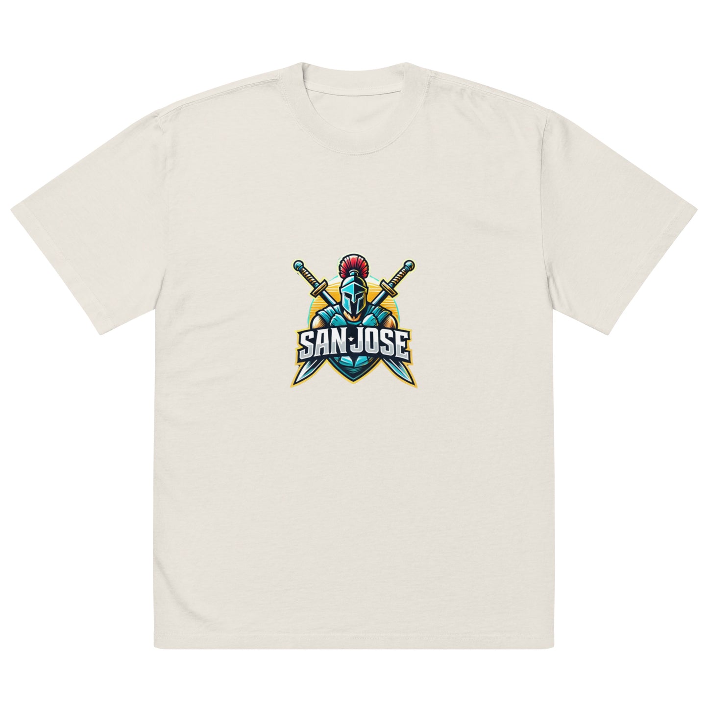 San Jose Oversized Faded T-Shirt