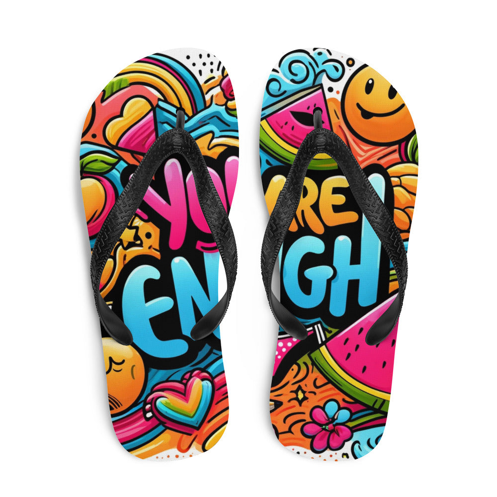 You Are Enough Flip-Flops