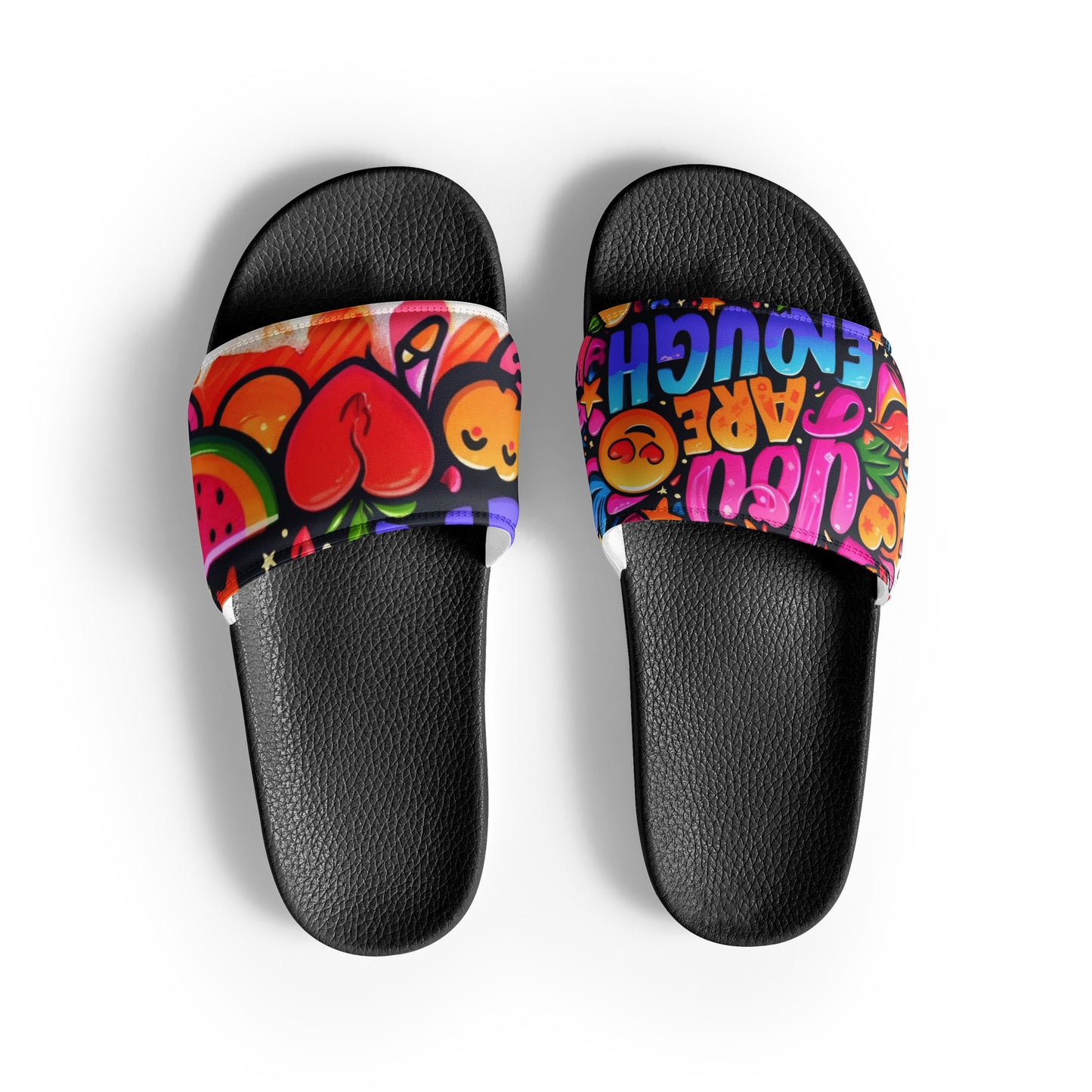 You Are Enough Women's Slides