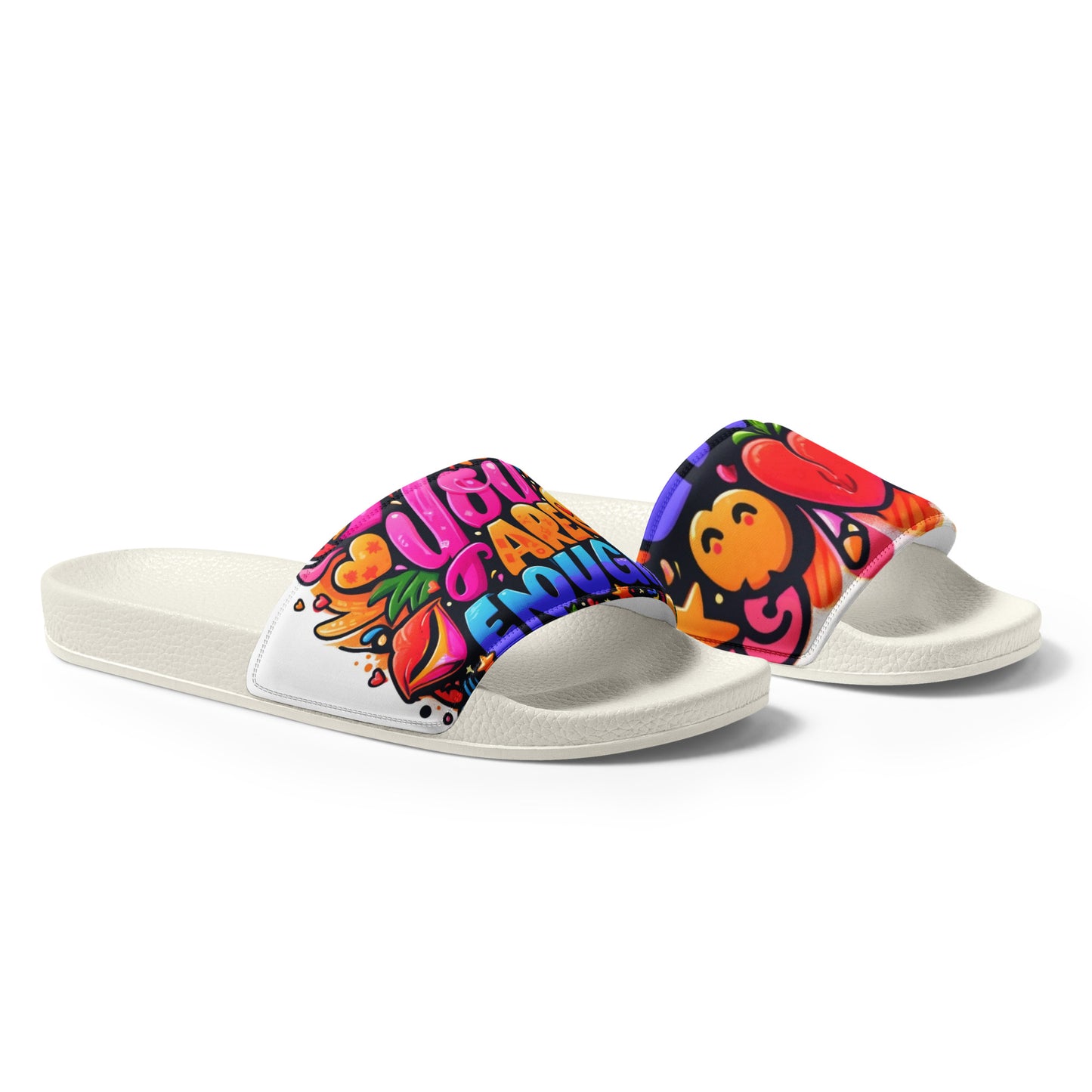 You Are Enough Women's Slides