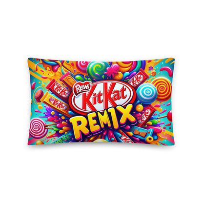 Kit Kat Remix Pillow