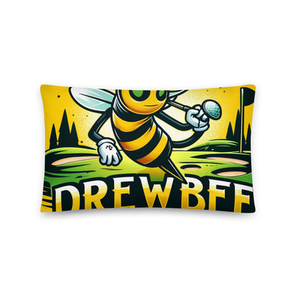 Drewbee Mane Golf Association Pillow