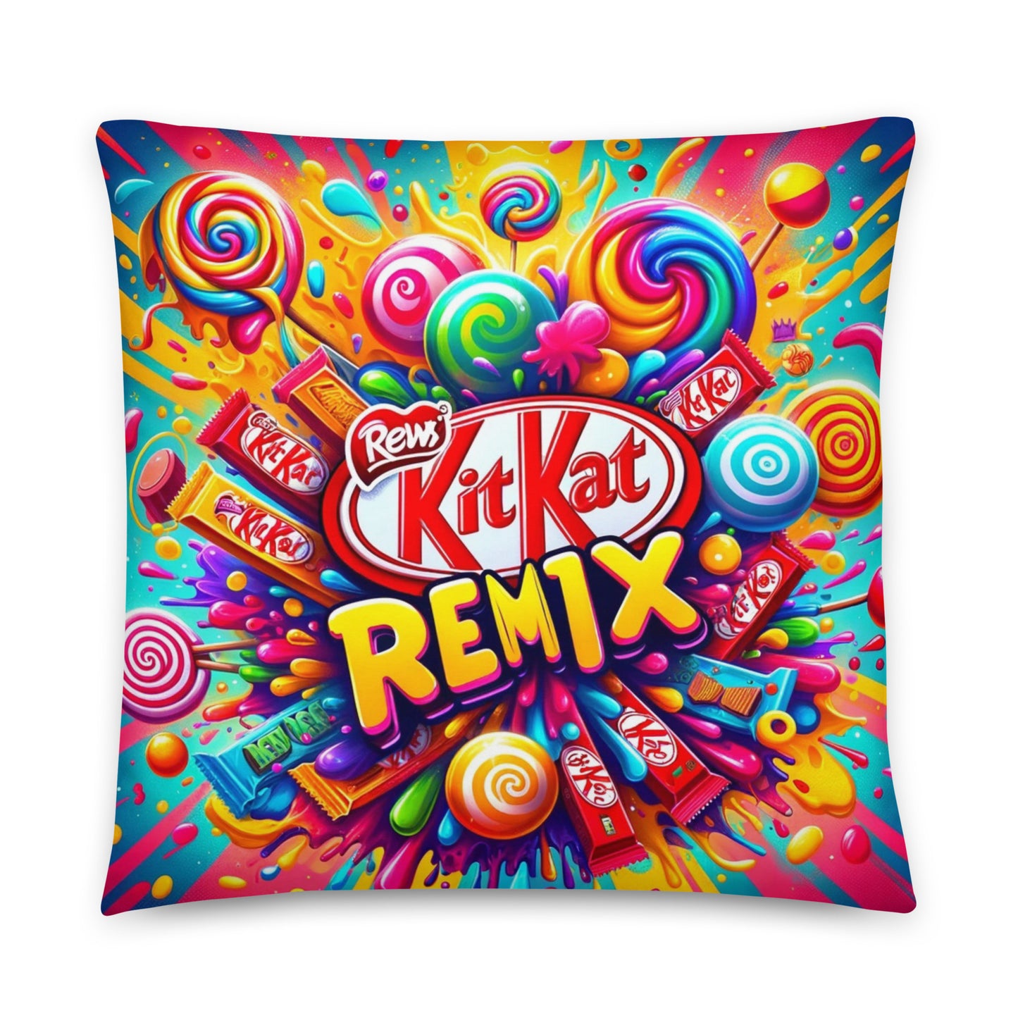 Kit Kat Remix Pillow