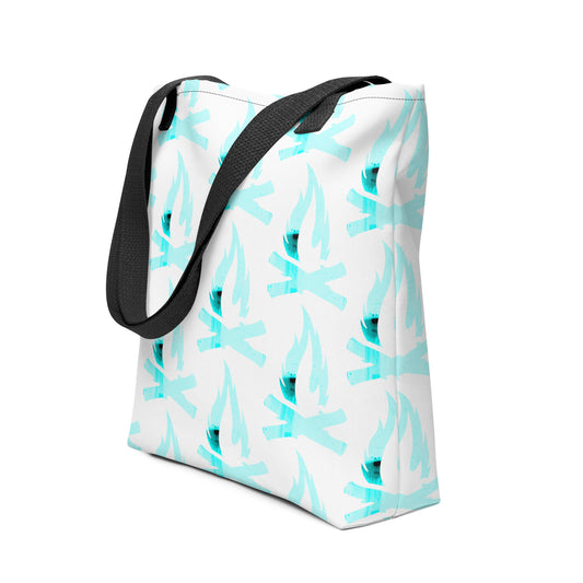 Ocean Flame Tote Bag