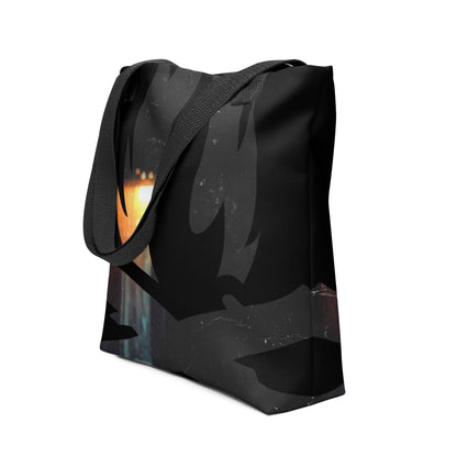 Dark Knight Flame Tote Bag