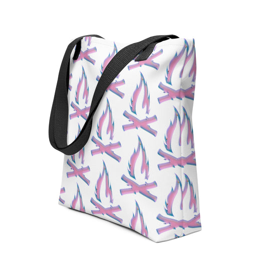 Sherbet Flame Tote Bag