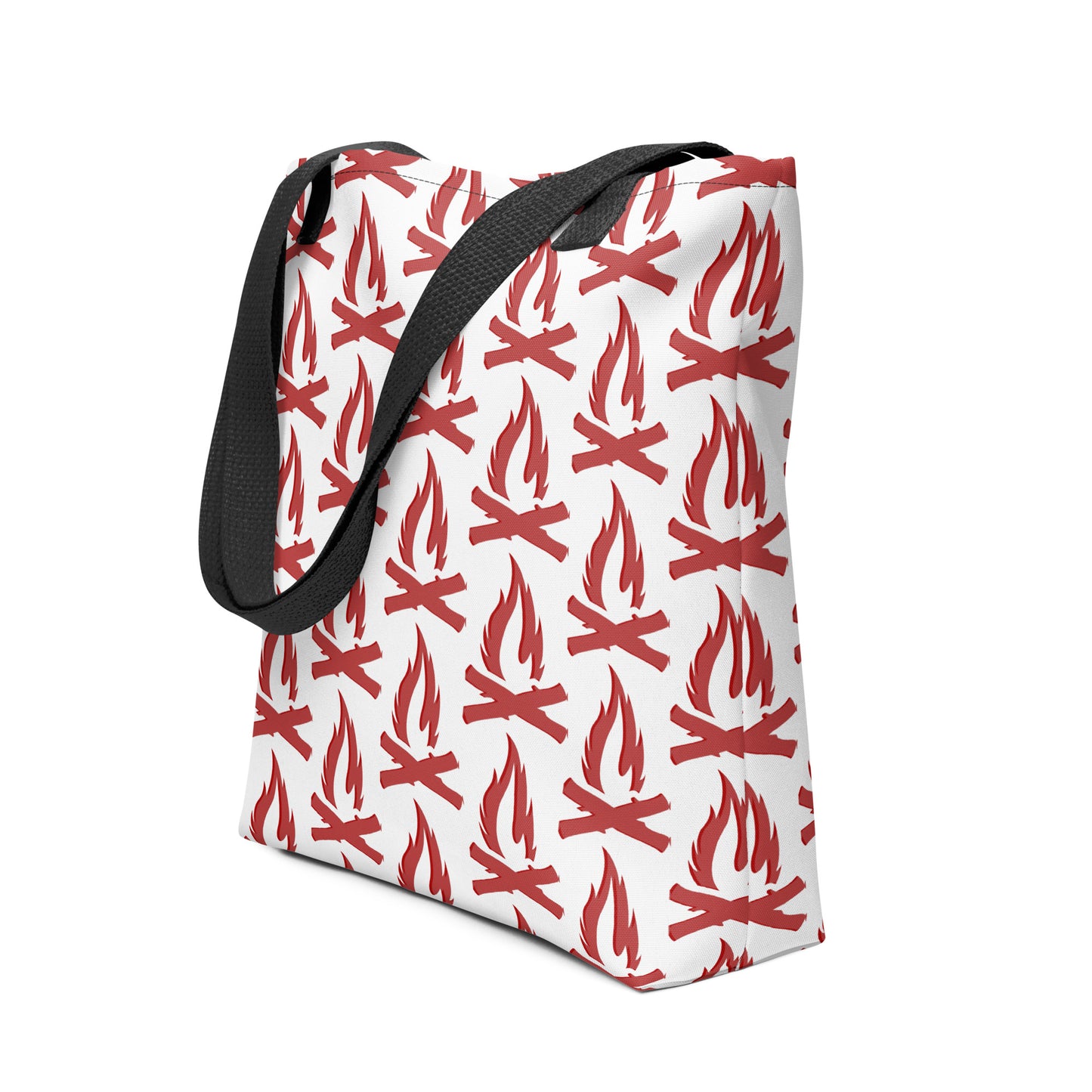 Red Flame Tote Bag