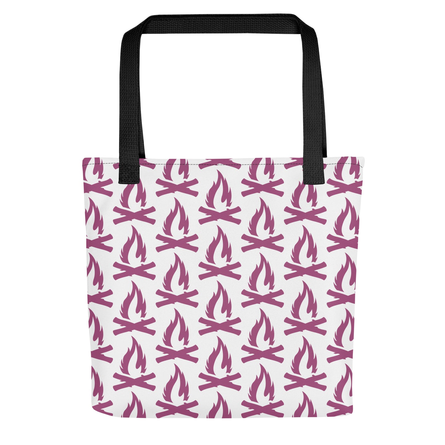 Magenta Flame Tote Bag