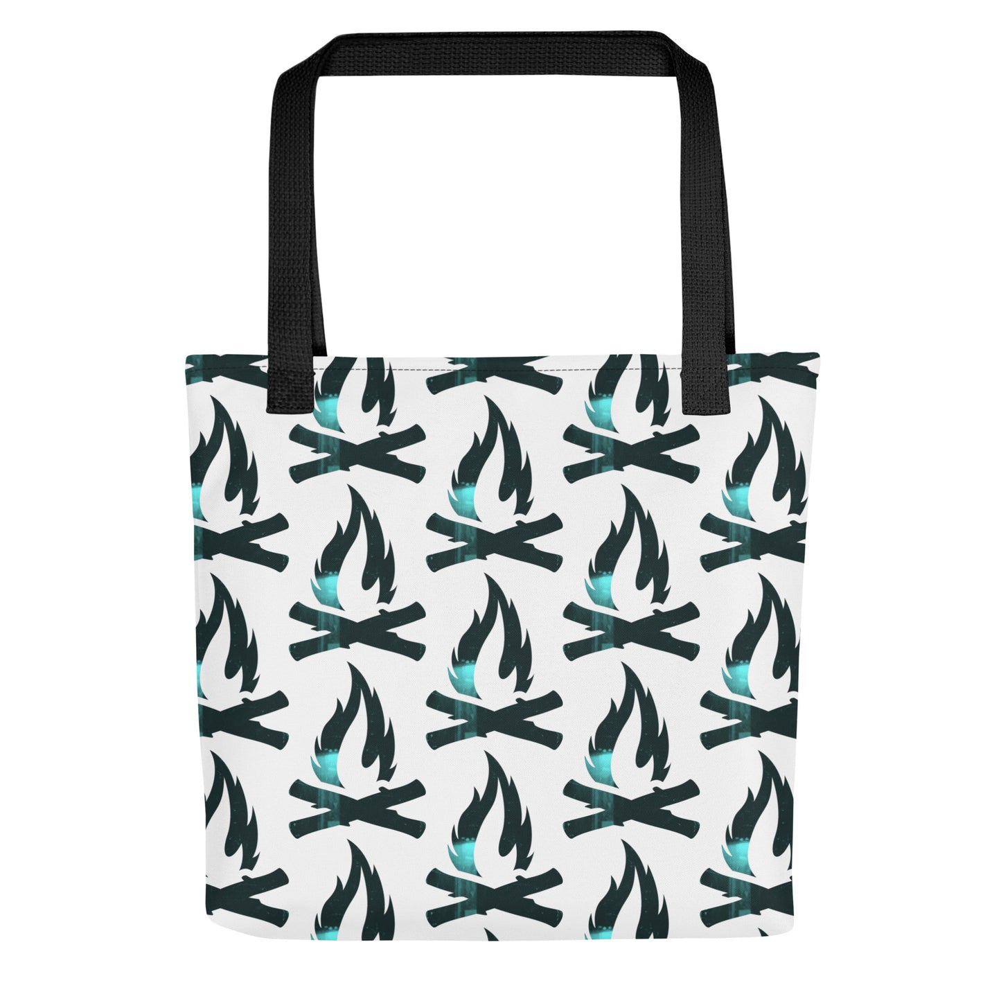 Shark Flame Tote Bag