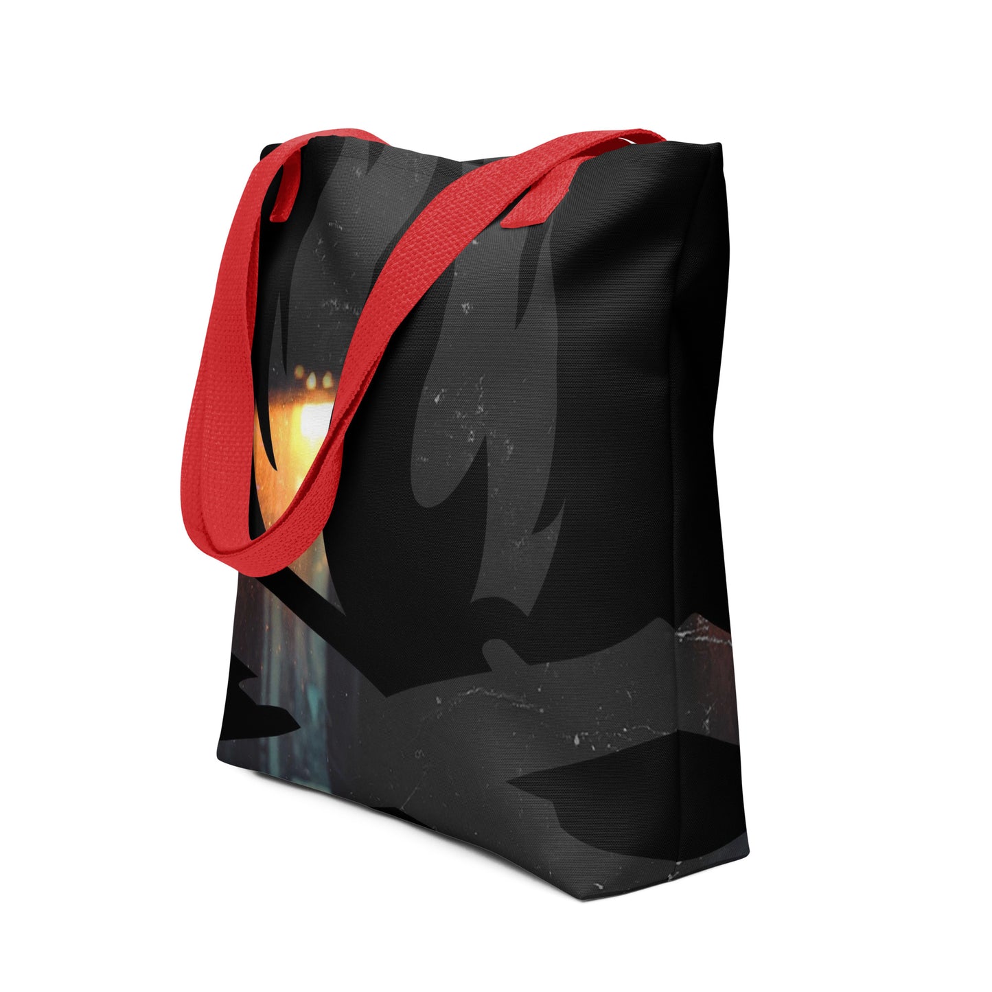 Dark Knight Flame Tote Bag