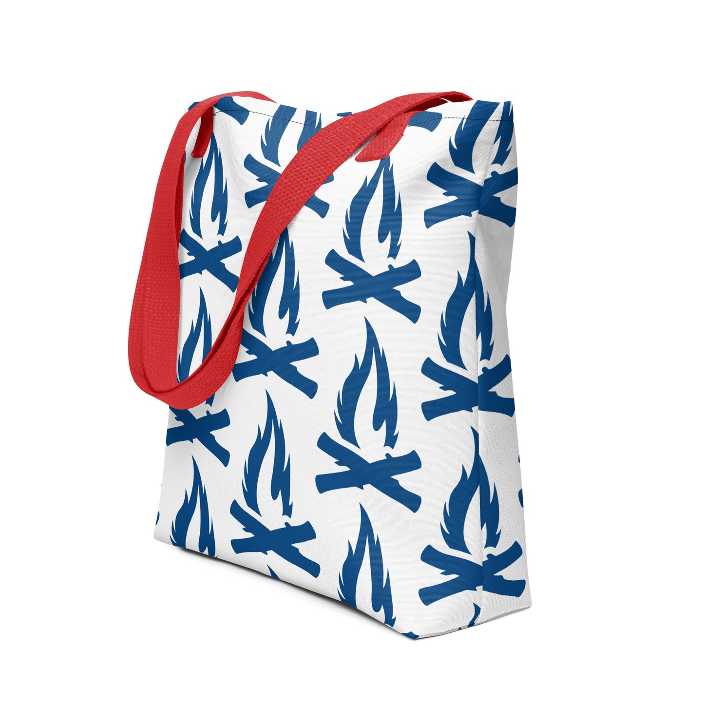 Blue Flame Tote Bag