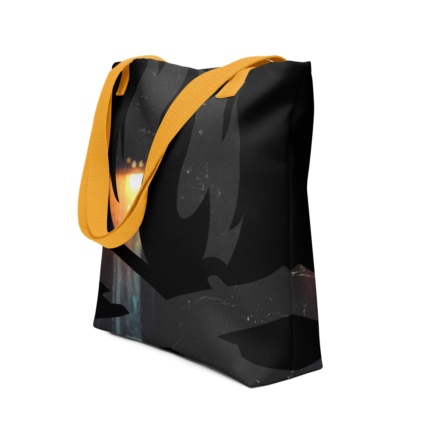 Dark Knight Flame Tote Bag