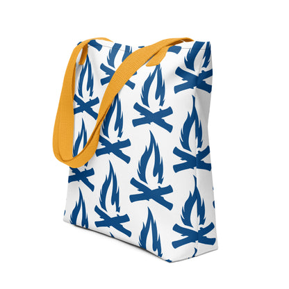 Blue Flame Tote Bag