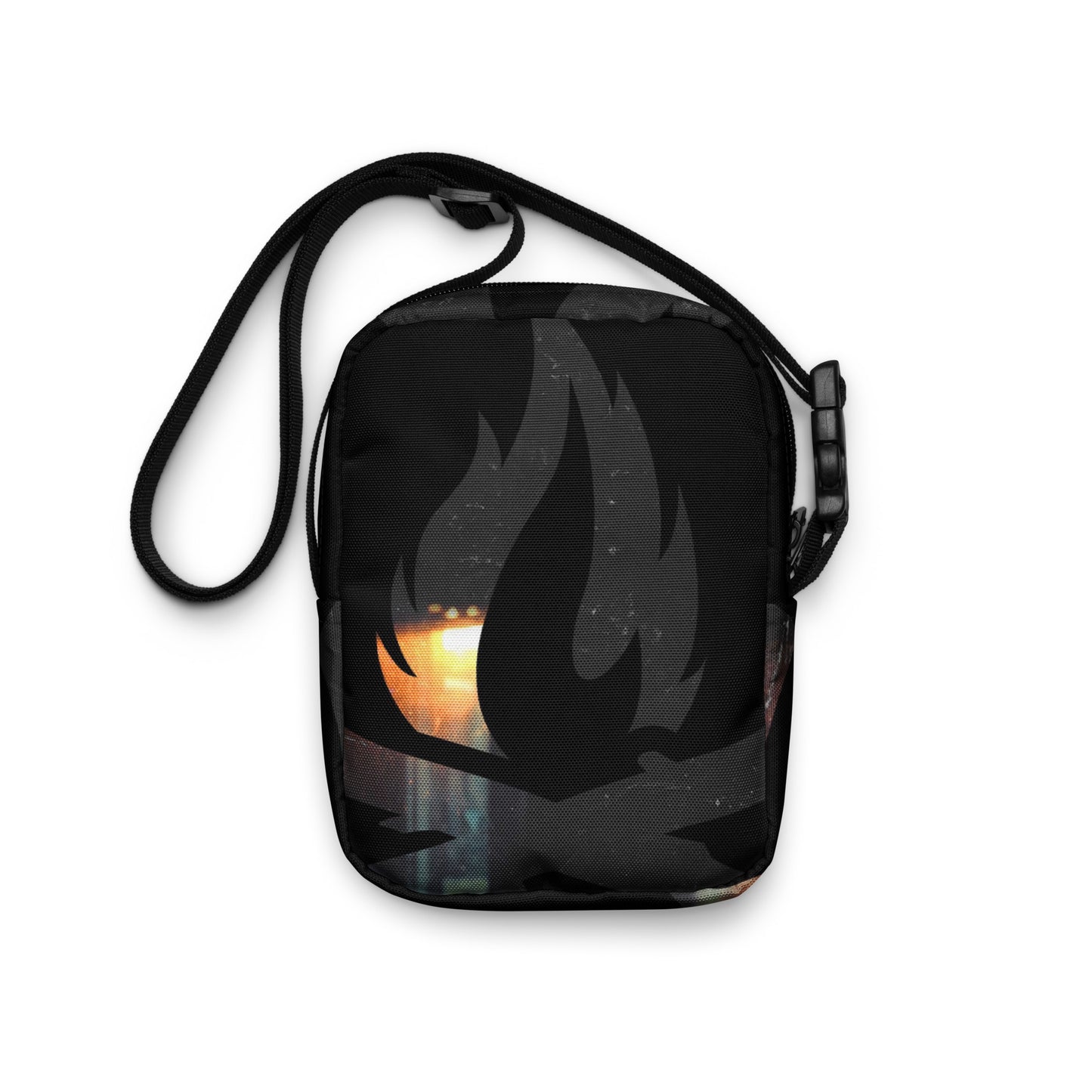 Dark Knight Flame Utility Crossbody Bag