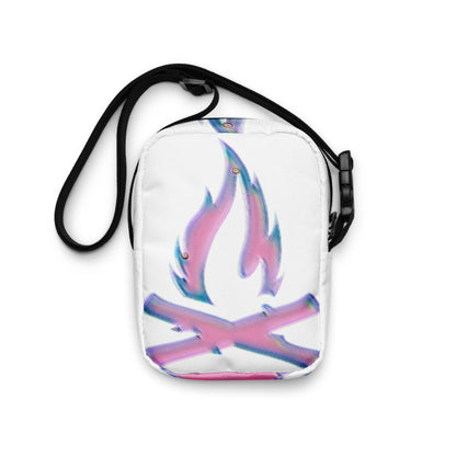 Sherbet Flame Utility Crossbody Bag