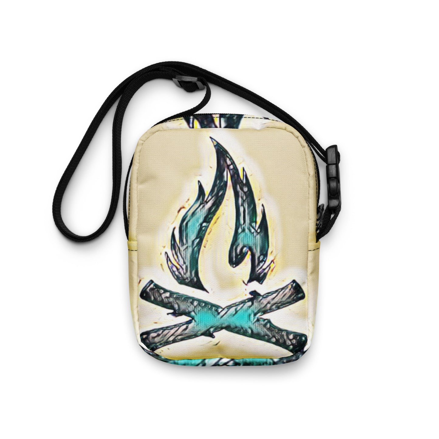 Wet Flame Utility Crossbody Bag