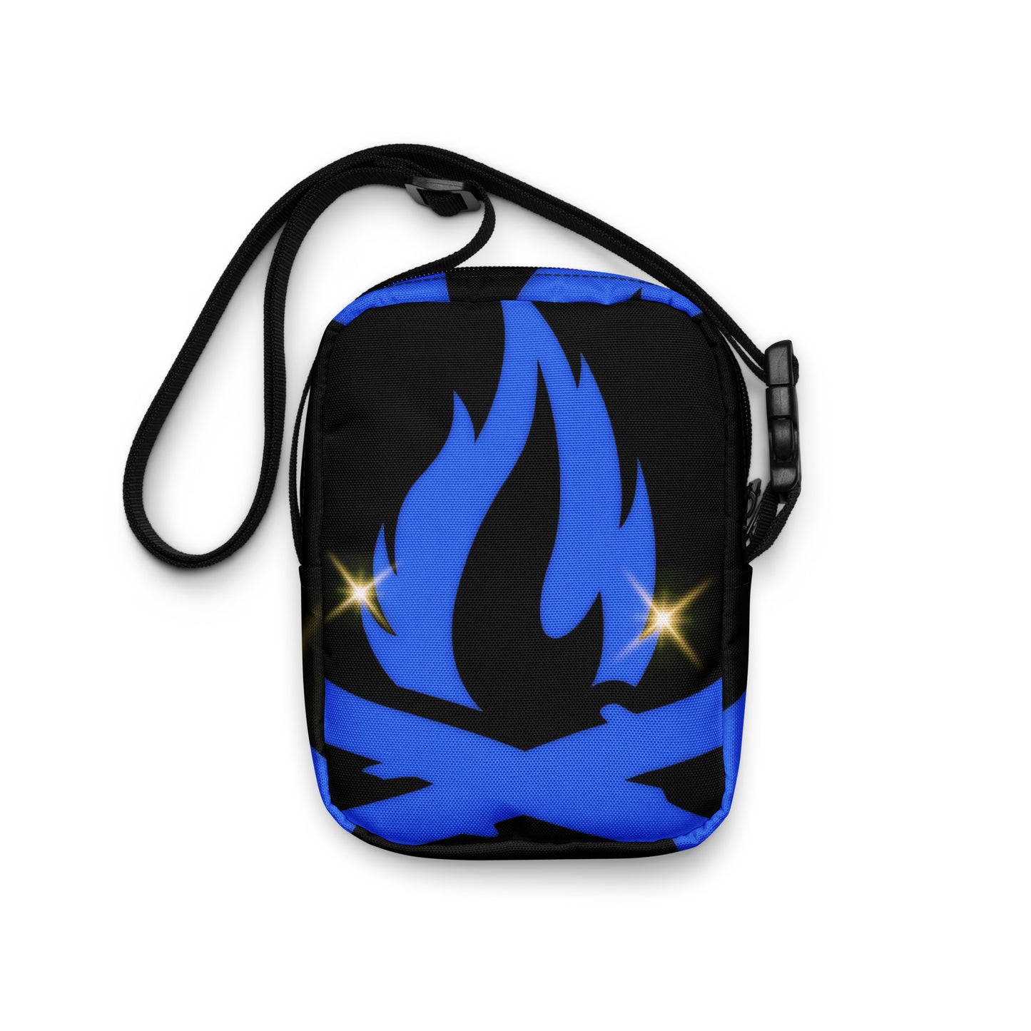 Blue Star Flame Utility Crossbody Bag