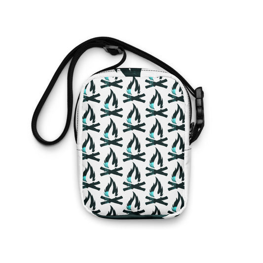 Shark Flame Utility Crossbody Bag