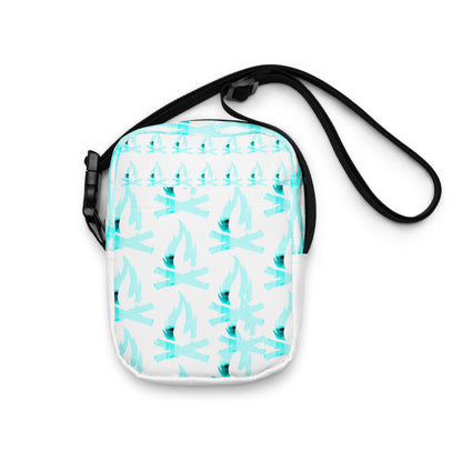 Ocean Flame Utility Crossbody Bag