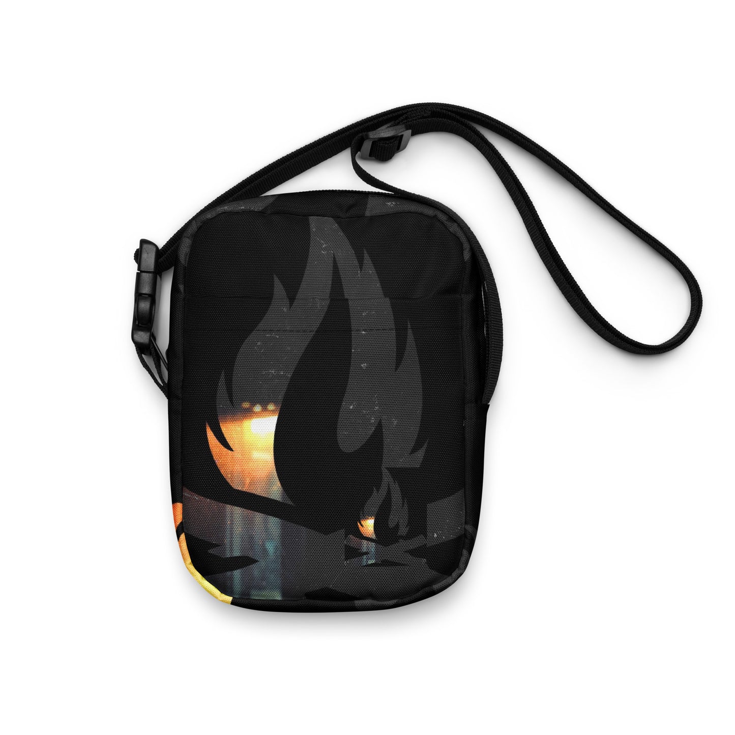 Dark Knight Flame Utility Crossbody Bag