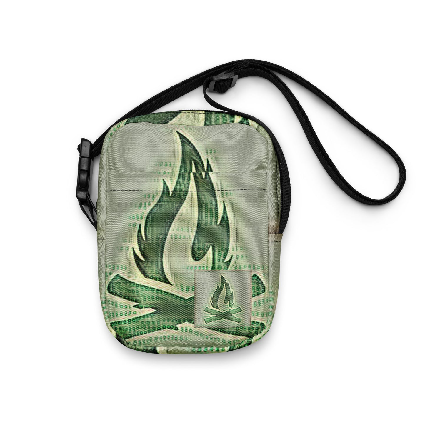 New Money Flame Utility Crossbody Bag