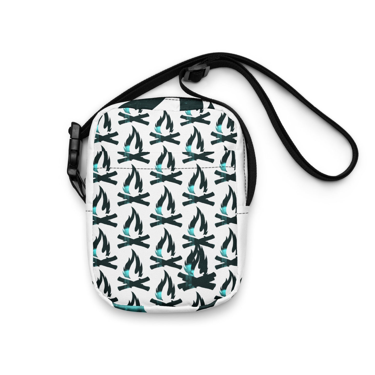 Shark Flame Utility Crossbody Bag