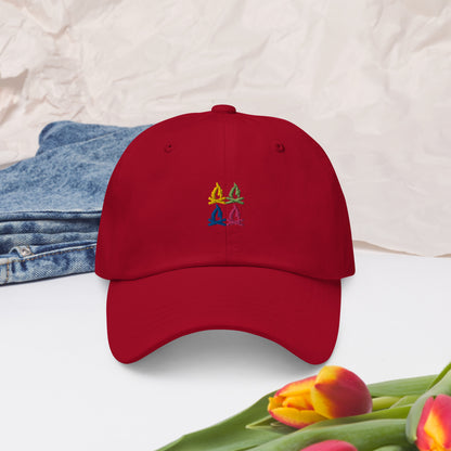 Tropical Flame Dad Hat