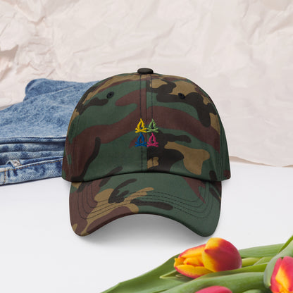 Tropical Flame Dad Hat