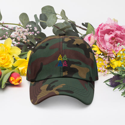 Tropical Flame Dad Hat