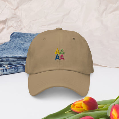 Tropical Flame Dad Hat