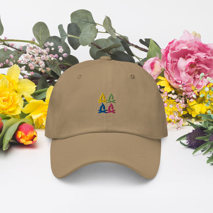 Tropical Flame Dad Hat