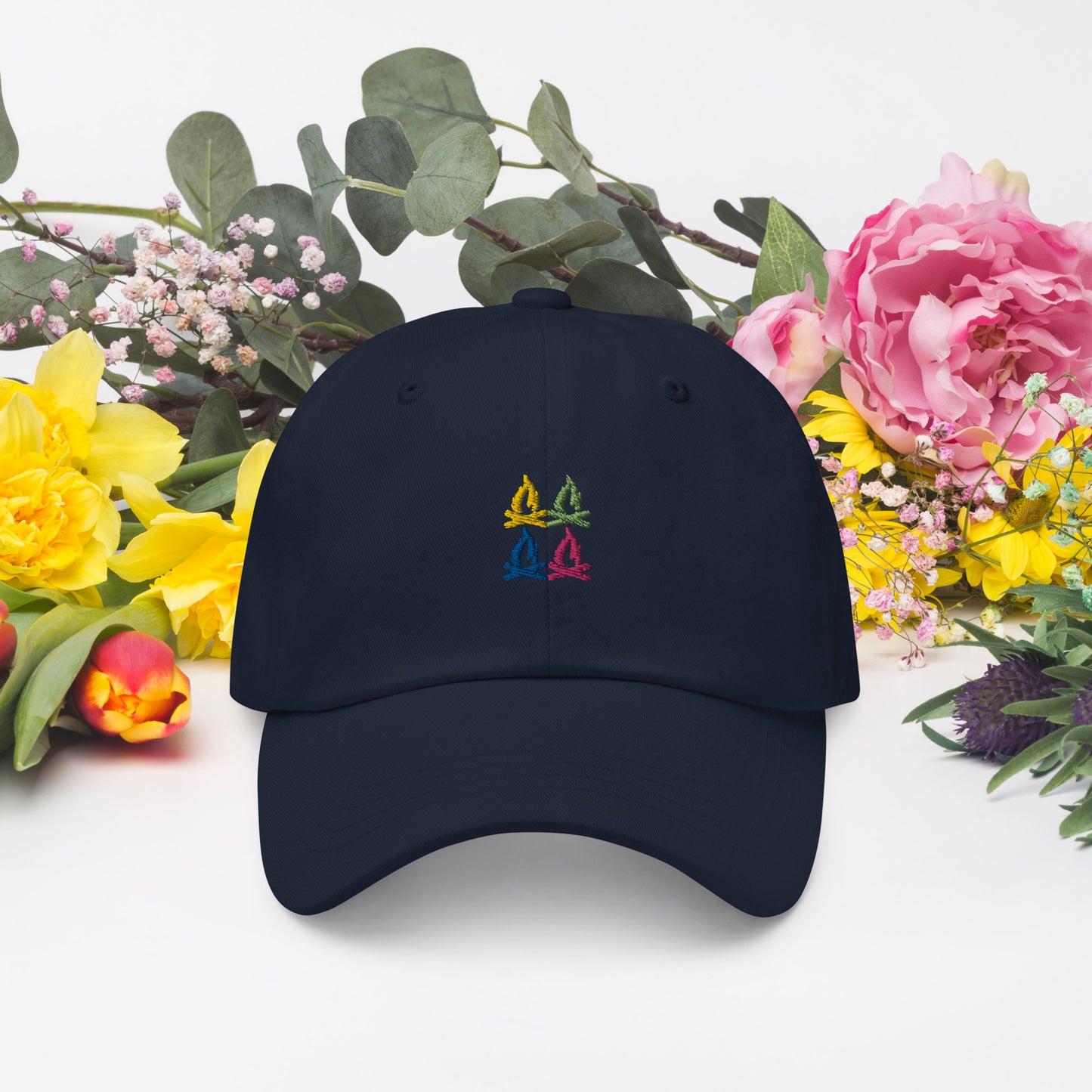 Tropical Flame Dad Hat