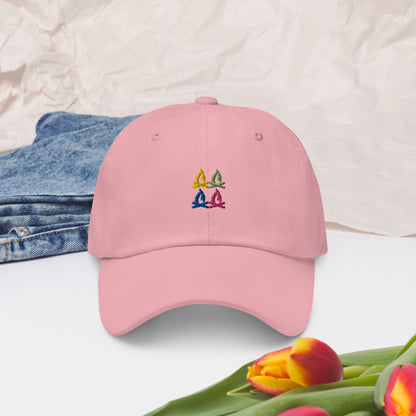 Tropical Flame Dad Hat