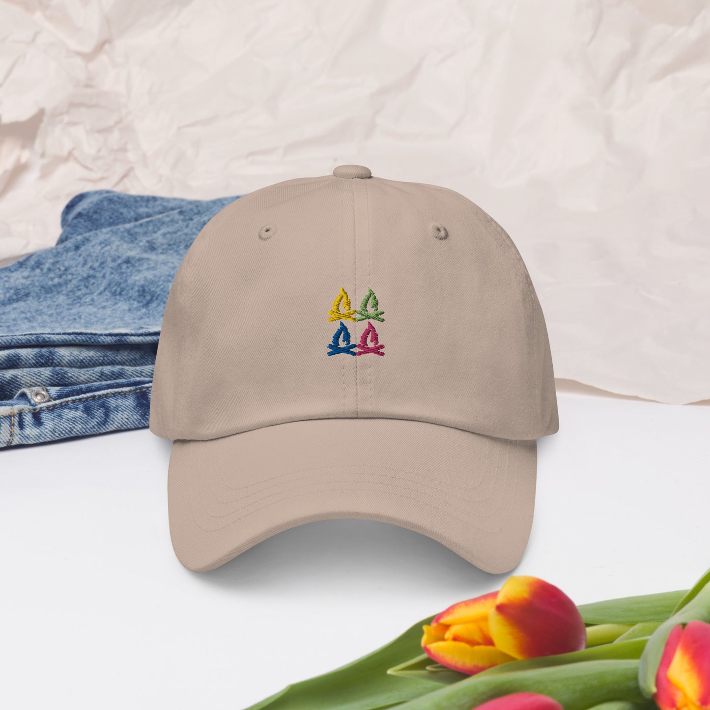 Tropical Flame Dad Hat