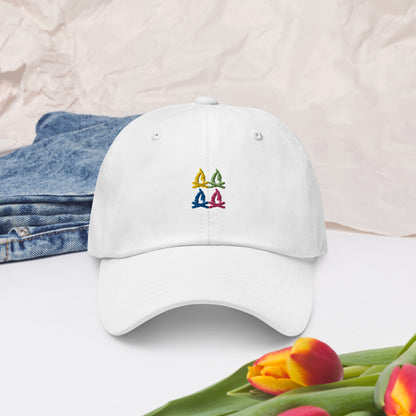 Tropical Flame Dad Hat