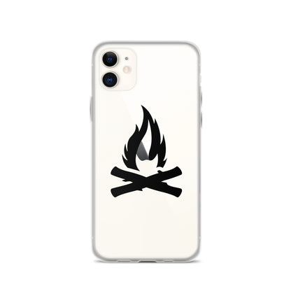 Darth Flame Clear Case for iPhone®