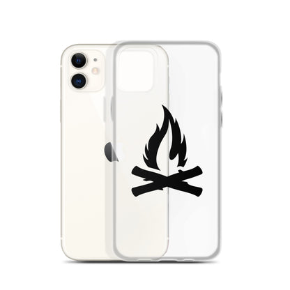 Darth Flame Clear Case for iPhone®