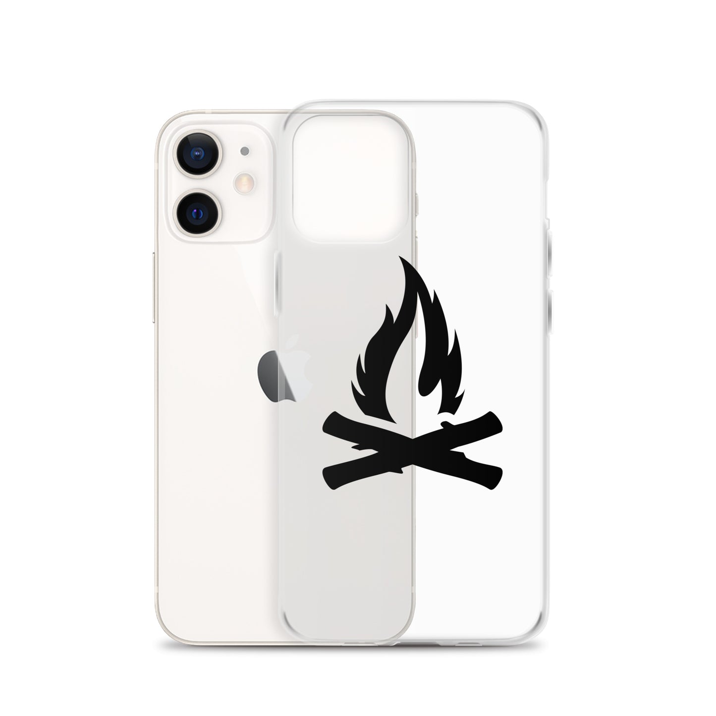 Darth Flame Clear Case for iPhone®