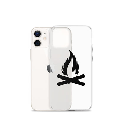 Darth Flame Clear Case for iPhone®