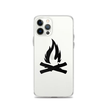 Darth Flame Clear Case for iPhone®