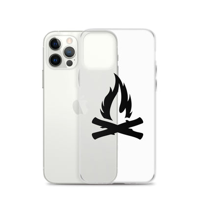 Darth Flame Clear Case for iPhone®