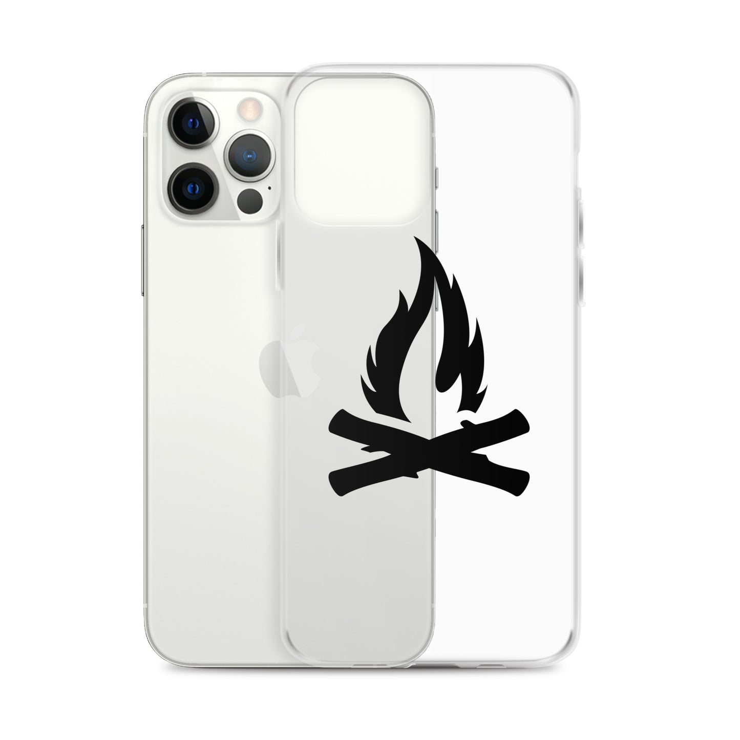 Darth Flame Clear Case for iPhone®