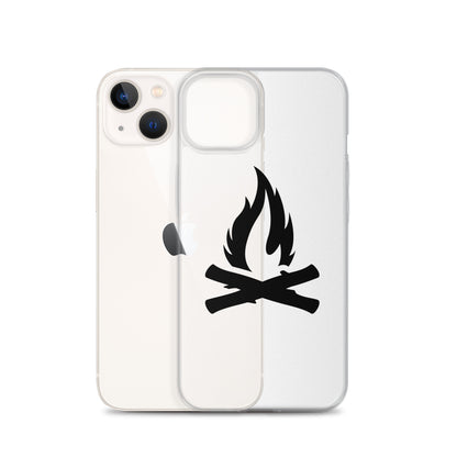 Darth Flame Clear Case for iPhone®