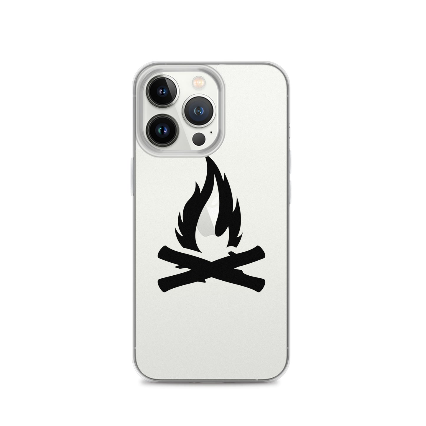 Darth Flame Clear Case for iPhone®